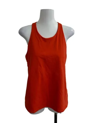 Crimson Orange Racerback Top OSN