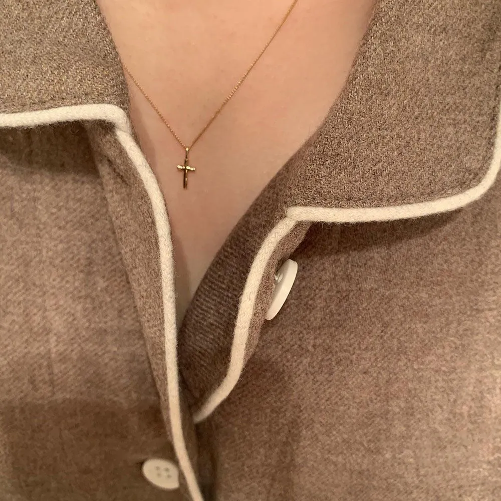 Cross Necklace (Solid Silver)