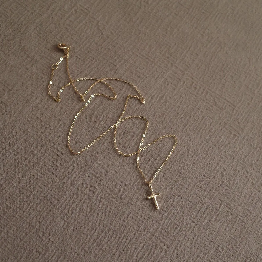 Cross Necklace (Solid Silver)