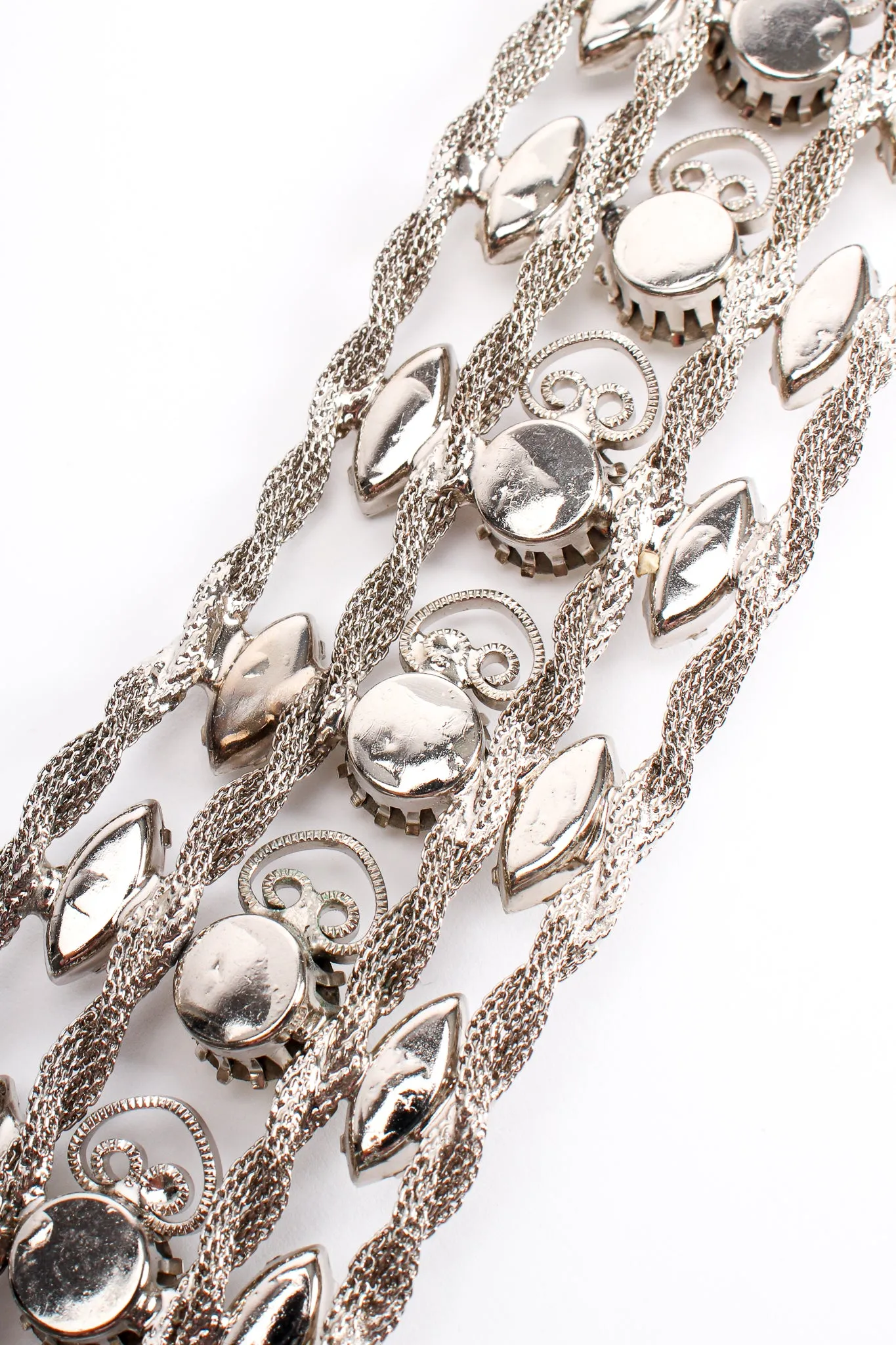 Crystal Rhinestone Metal Belt