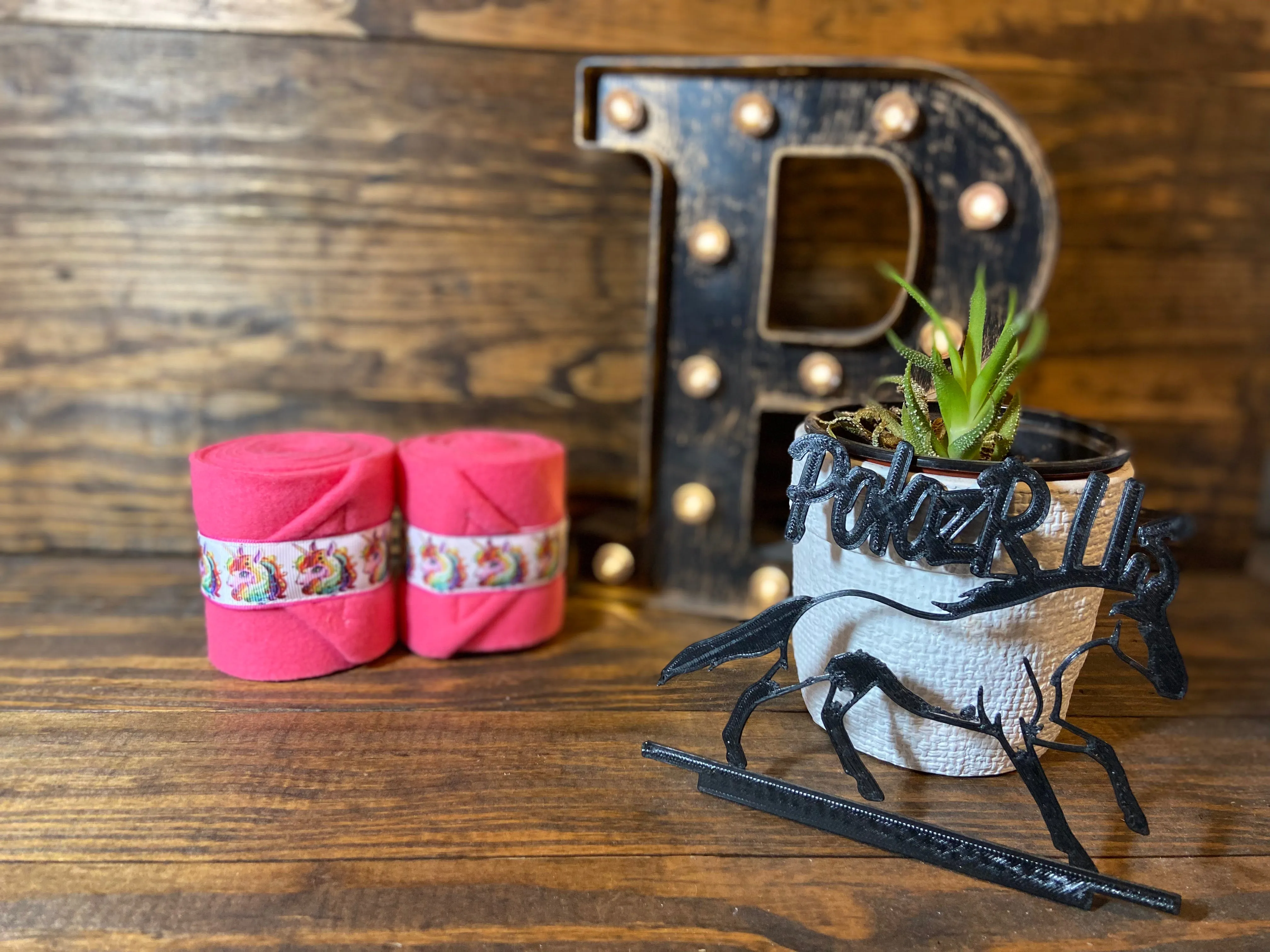 Custom Miniature Ribbon Polo Wraps - MINI Sized