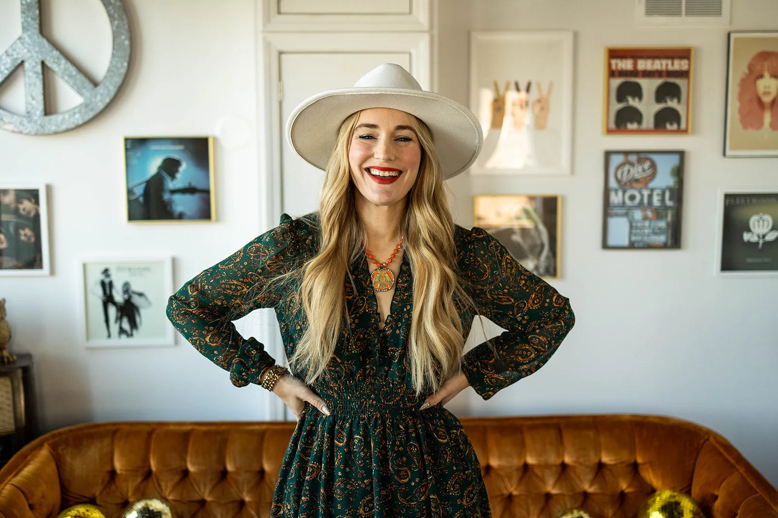 damara paisley dress