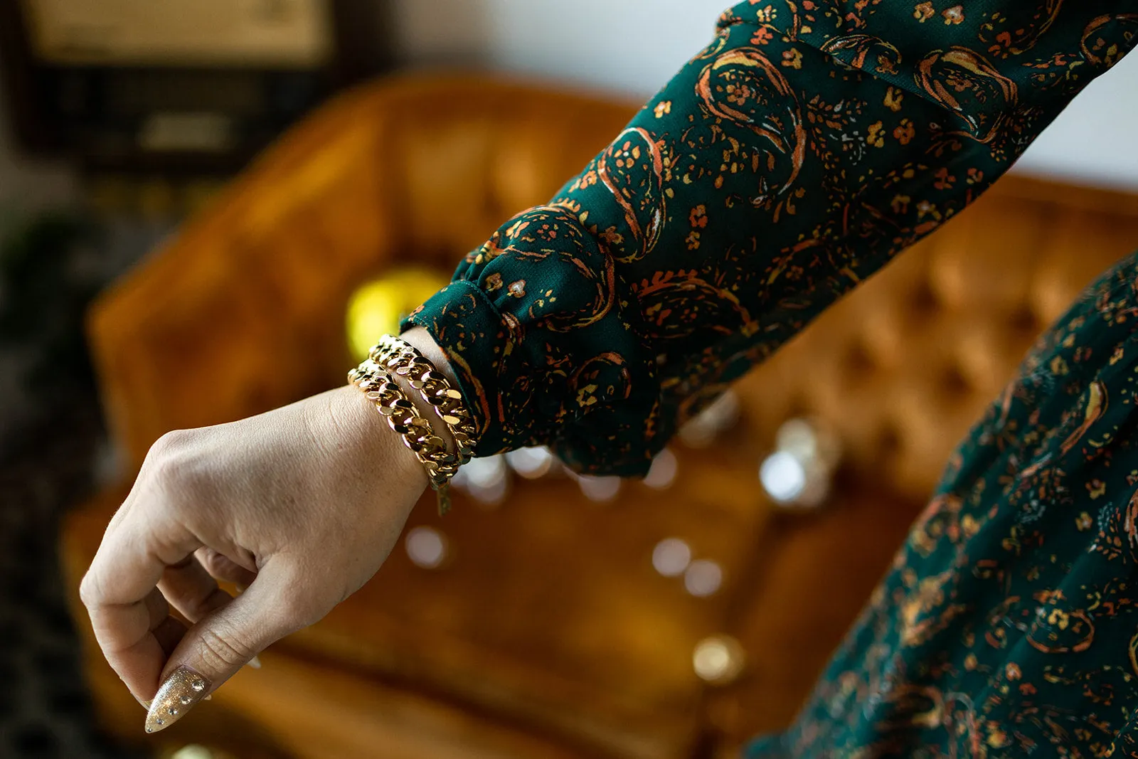 damara paisley dress