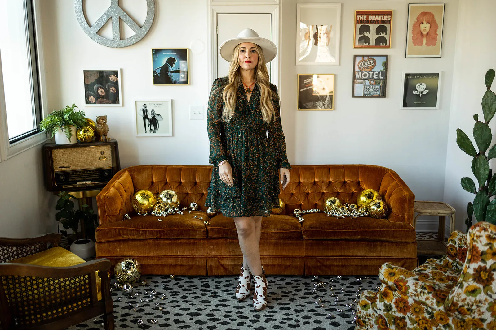 damara paisley dress