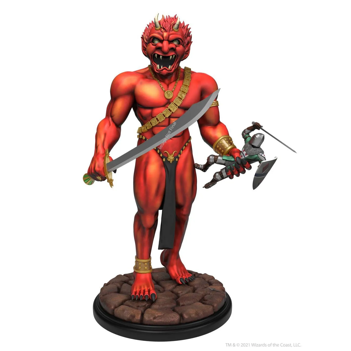 D&D Replicas of the Realm: Premium 12" Efreeti Statue