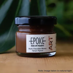 Dark Chocolate Brown (Opaque) - Mini Pigment Paste -25g