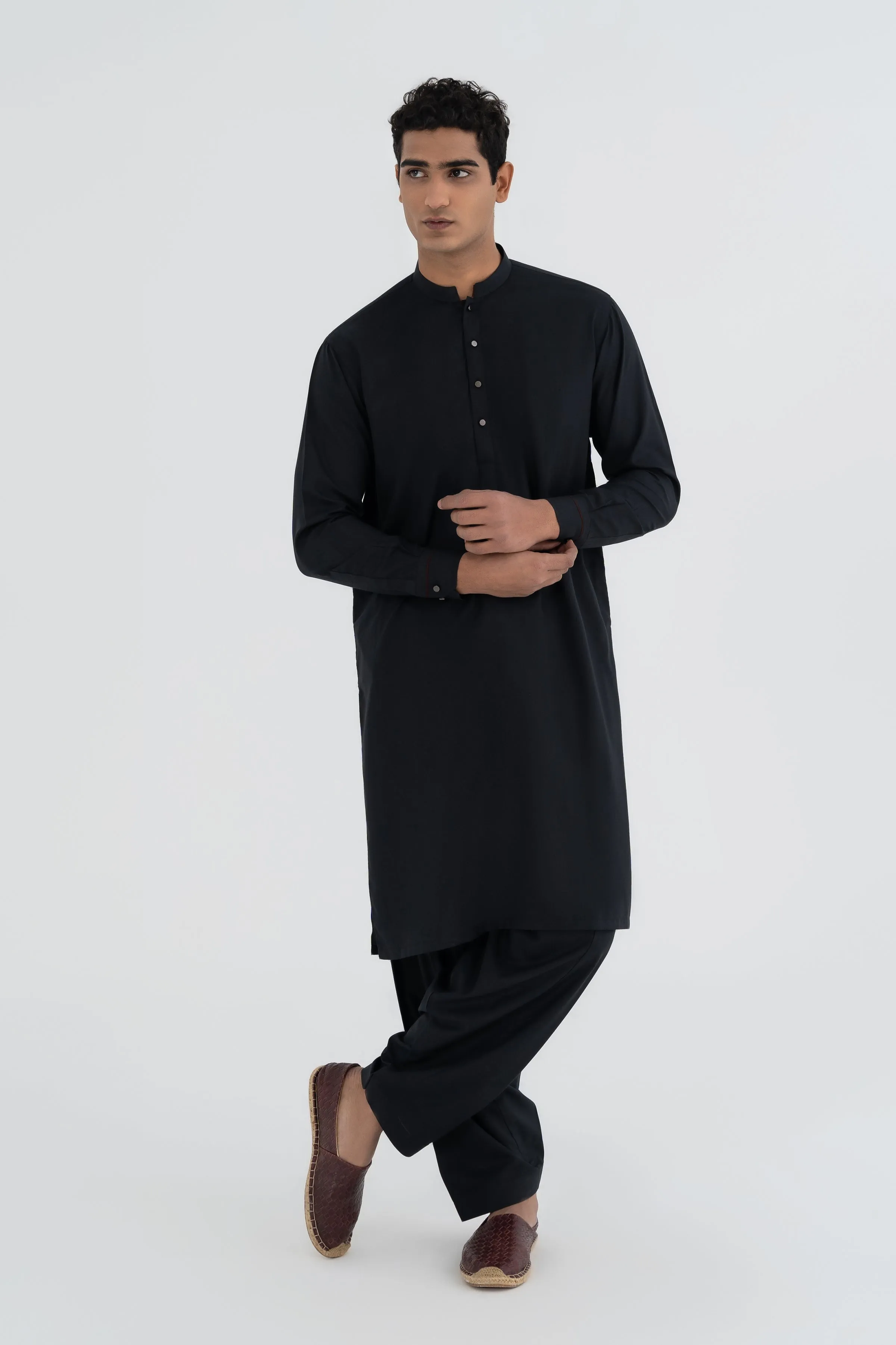 Dark Navy Kurta Shalwar