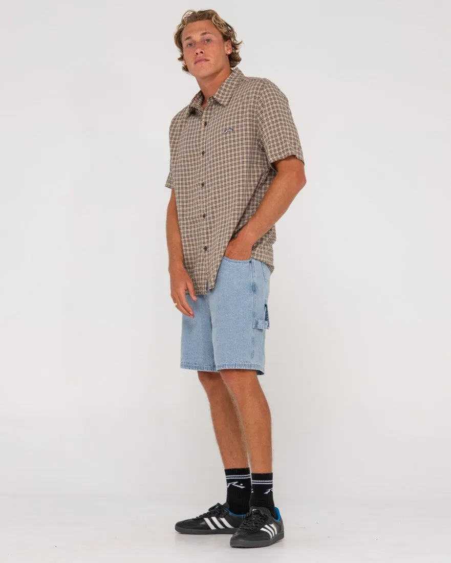 Datsun Relaxed Fit Bamboo Check Shirt