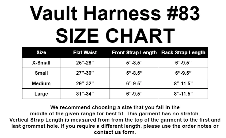 Deadly Fetish Latex: Vault Harness #83