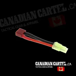 Deans Female to Mini Tamiya 14AWG