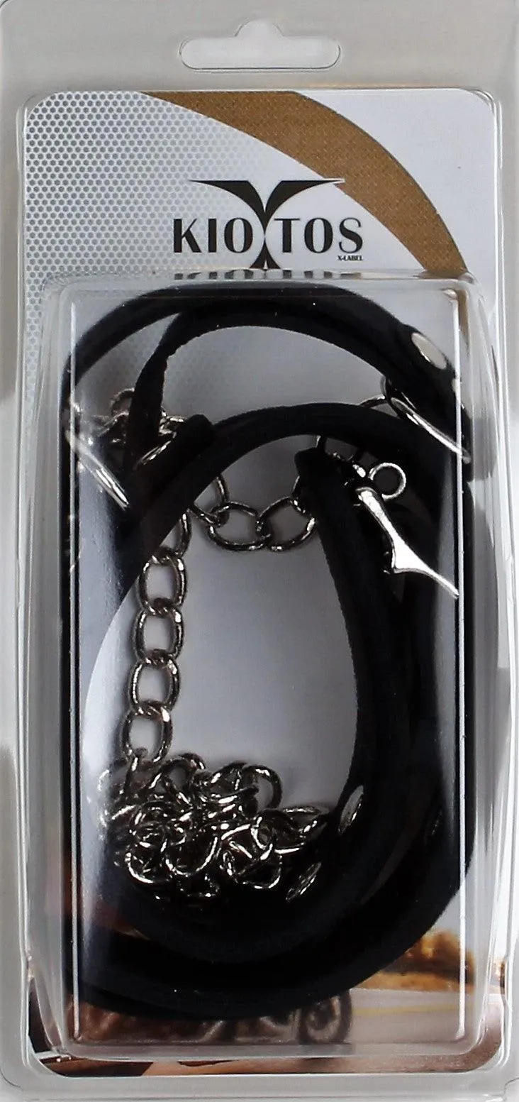 DeLuxe Collar Van Siliconen - Zwart