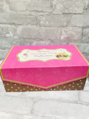 Deluxe Greeting Card Collection in Keepsake Box! Great Assortment with Envelopes! Retails $60 