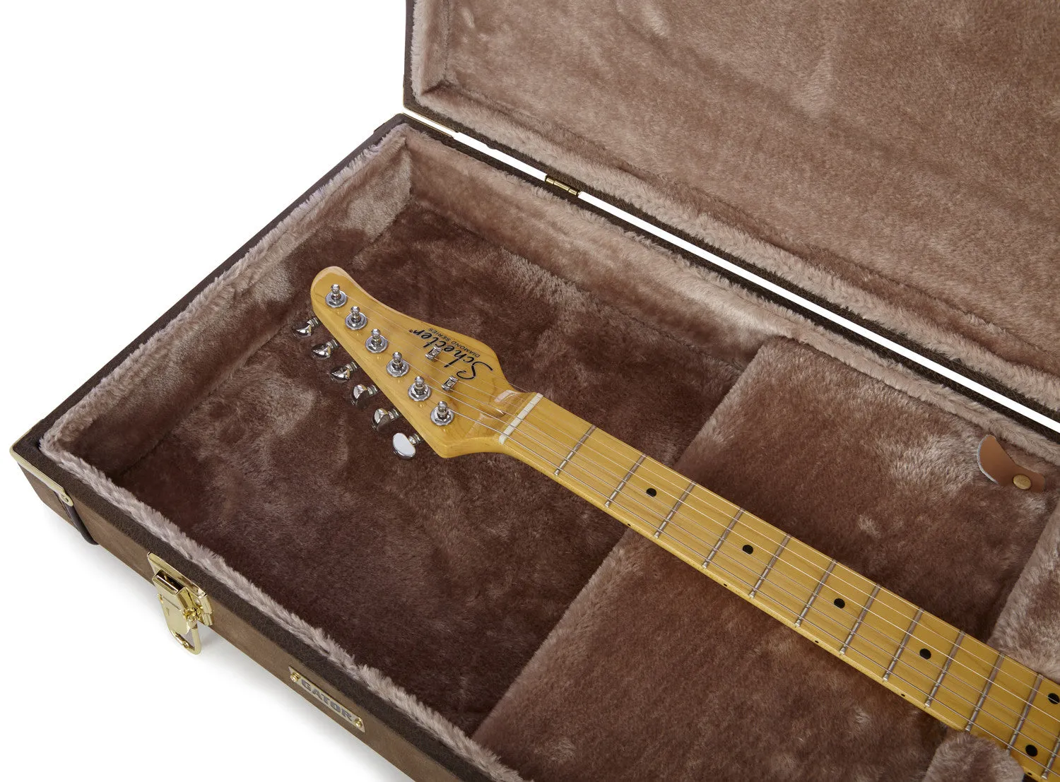Deluxe Wood Case for Electric Guitars