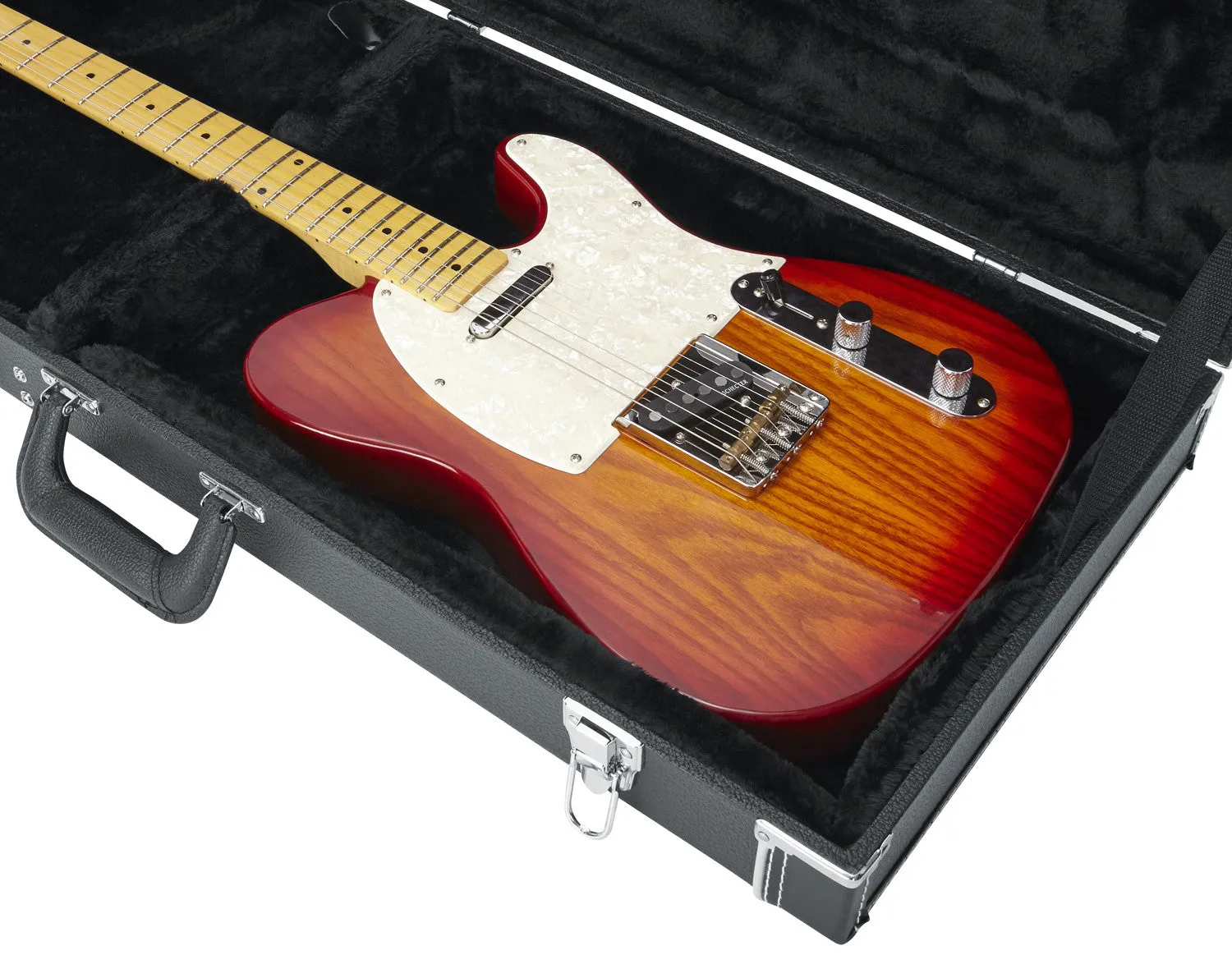 Deluxe Wood Case for Electric Guitars