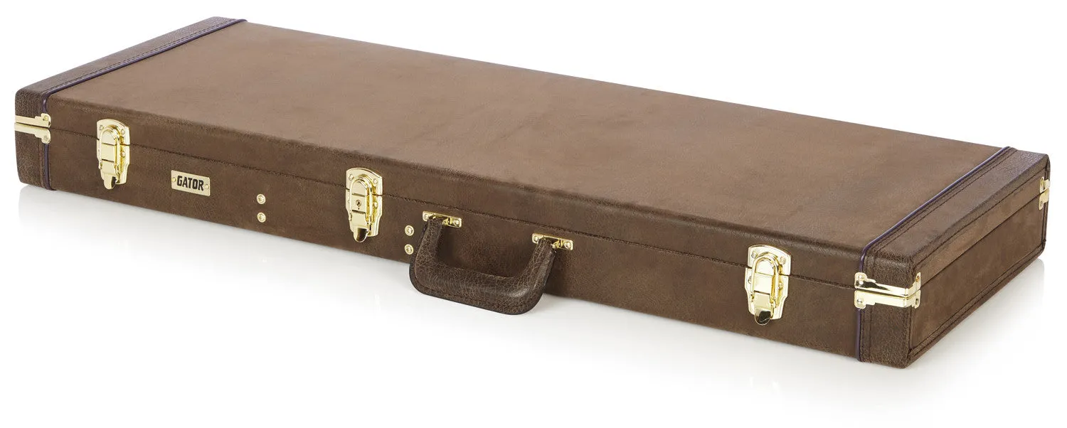 Deluxe Wood Case for Electric Guitars