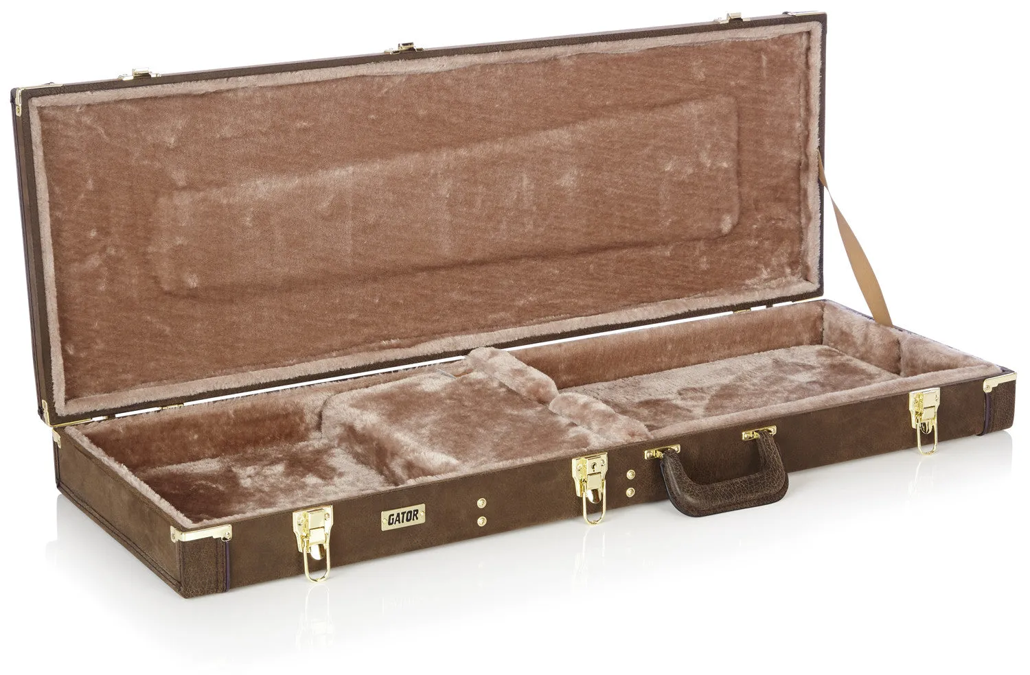 Deluxe Wood Case for Electric Guitars