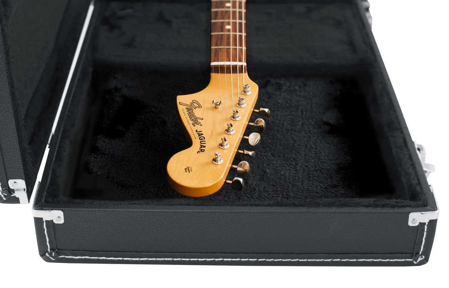 Deluxe Wood Case for Jaguar, Jagmaster, and Jazzmaster Style Guitars