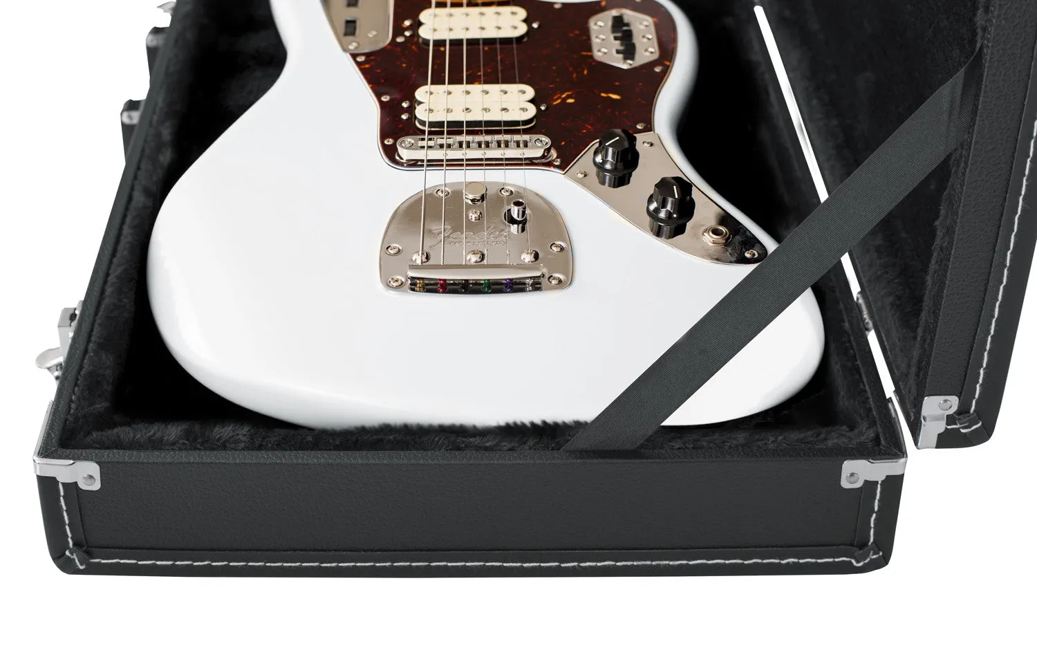 Deluxe Wood Case for Jaguar, Jagmaster, and Jazzmaster Style Guitars