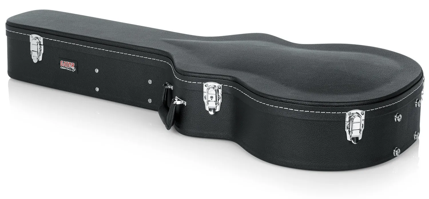 Deluxe Wood Case for Jumbo Acoustic Guitars
