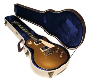 Deluxe Wood Case for Les Paul Style Guitars