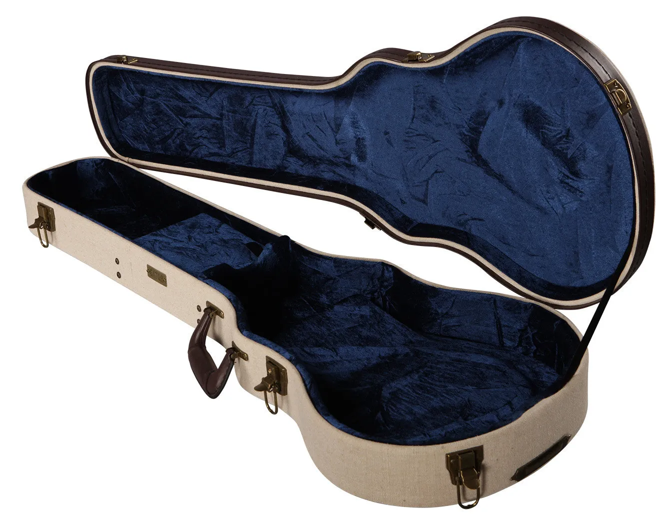 Deluxe Wood Case for Les Paul Style Guitars