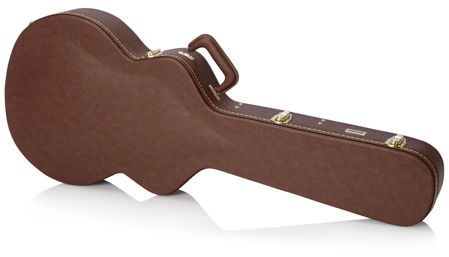 Deluxe Wood Case for Semi-Hollow Guitars like Gibson 335