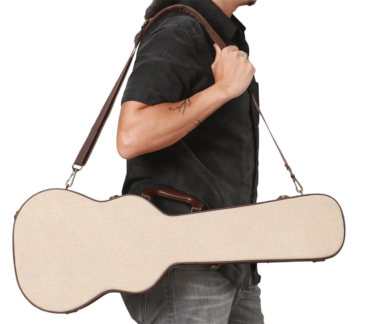 Deluxe Wood Case for Tenor Style Ukulele