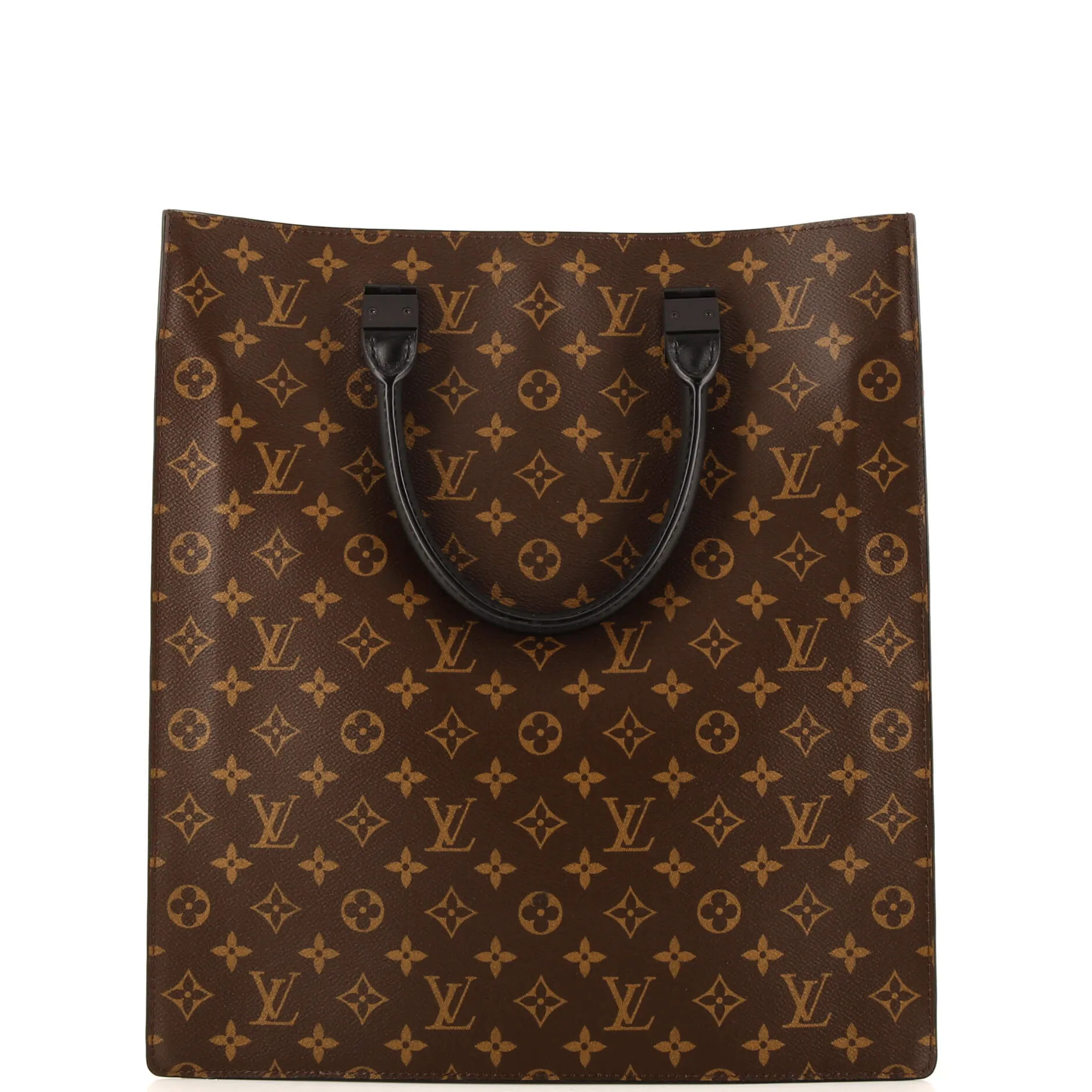 Designer Solar Ray Sac Plat Bag Monogram Canvas with LV Friends Patch