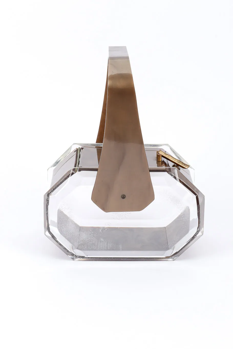 Diamond Octagon Lucite box Bag