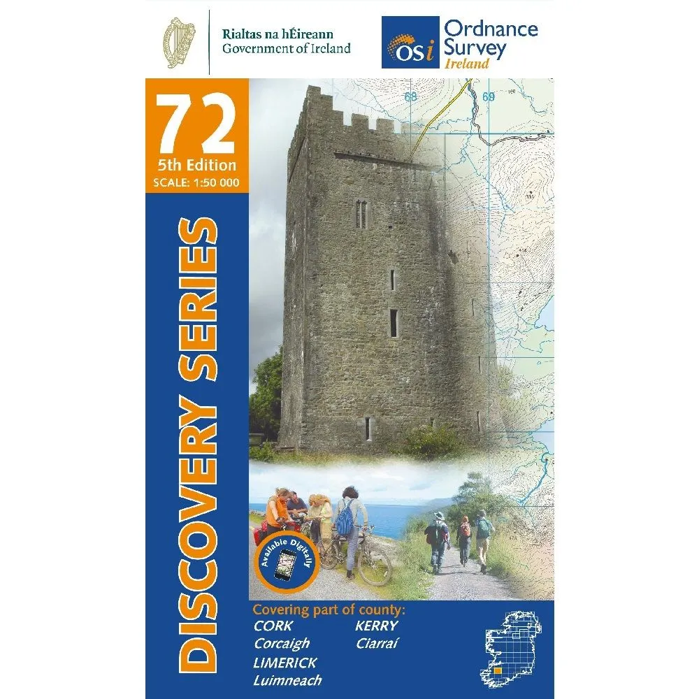 Discovery Series Map - Ordnance Survey Maps OSI