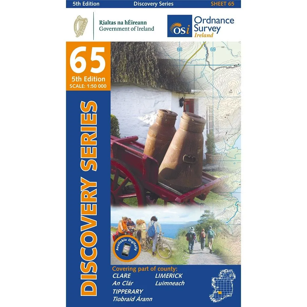 Discovery Series Map - Ordnance Survey Maps OSI