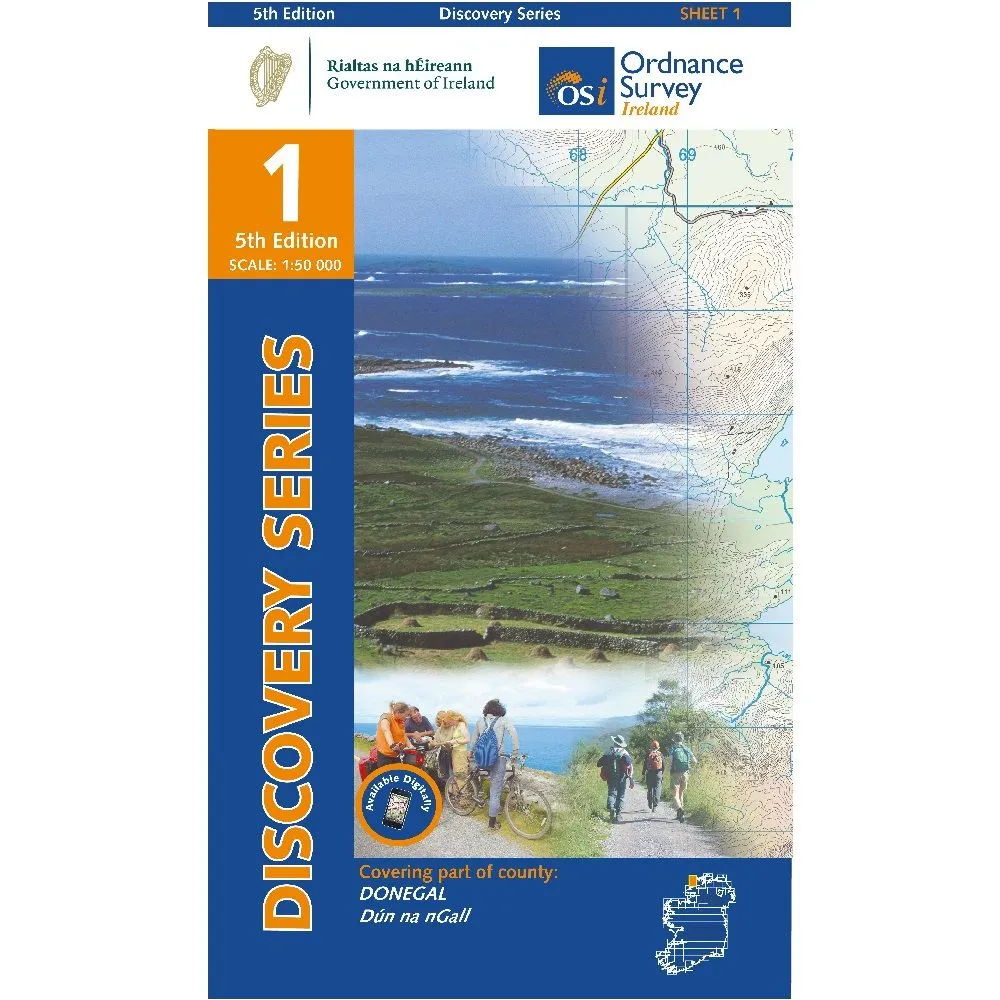 Discovery Series Map - Ordnance Survey Maps OSI