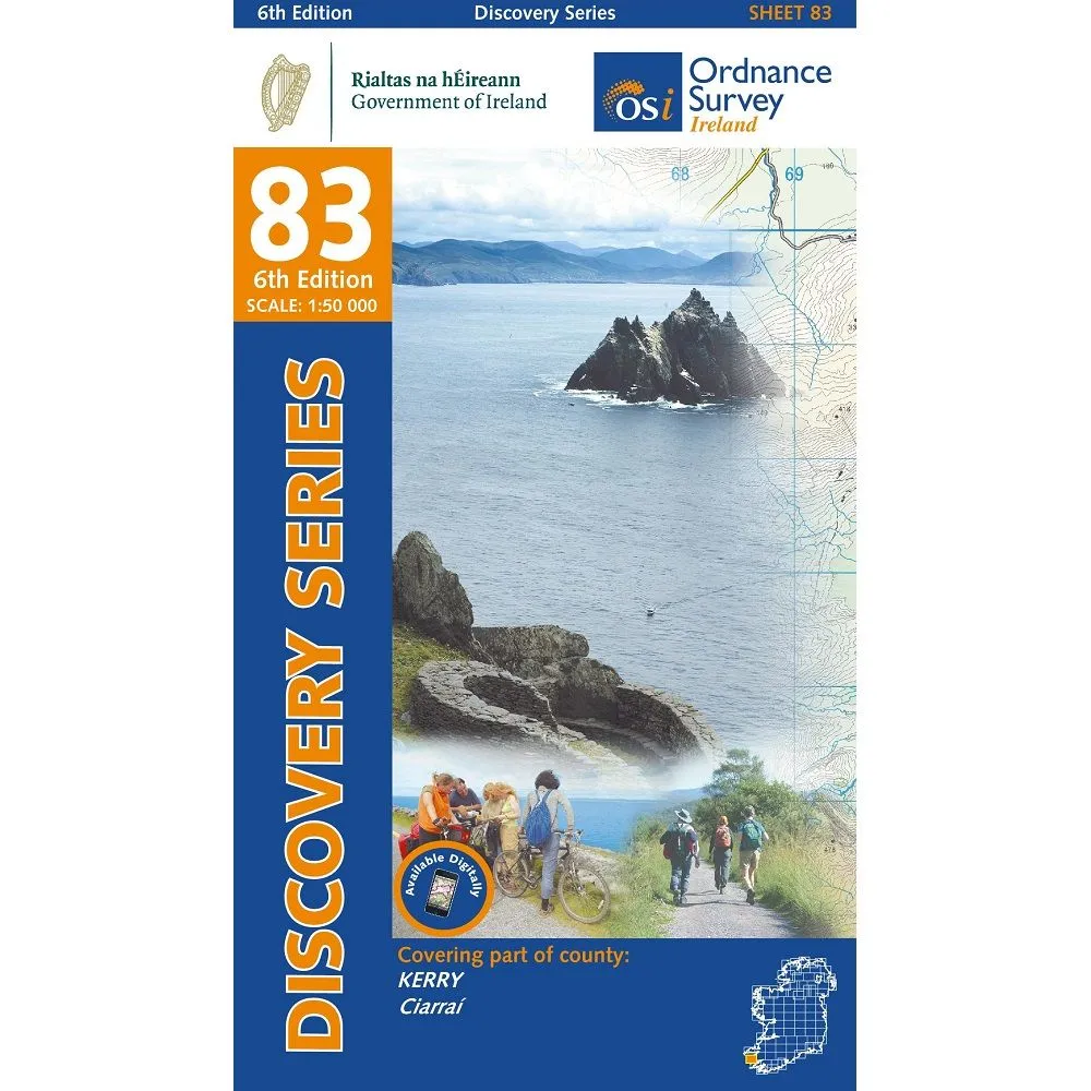 Discovery Series Map - Ordnance Survey Maps OSI