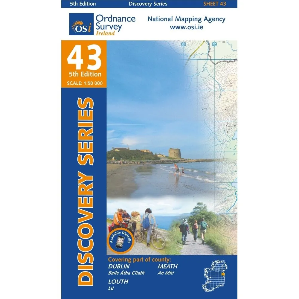 Discovery Series Map - Ordnance Survey Maps OSI