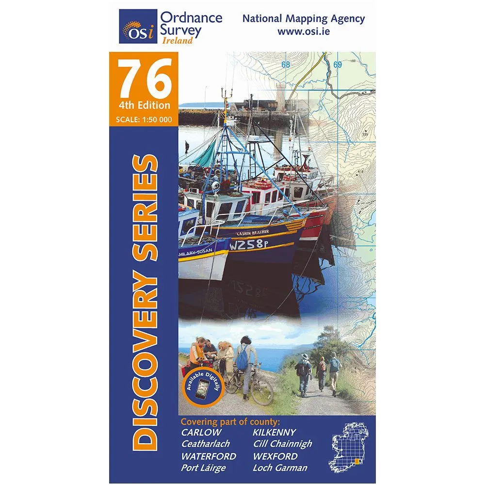 Discovery Series Map - Ordnance Survey Maps OSI