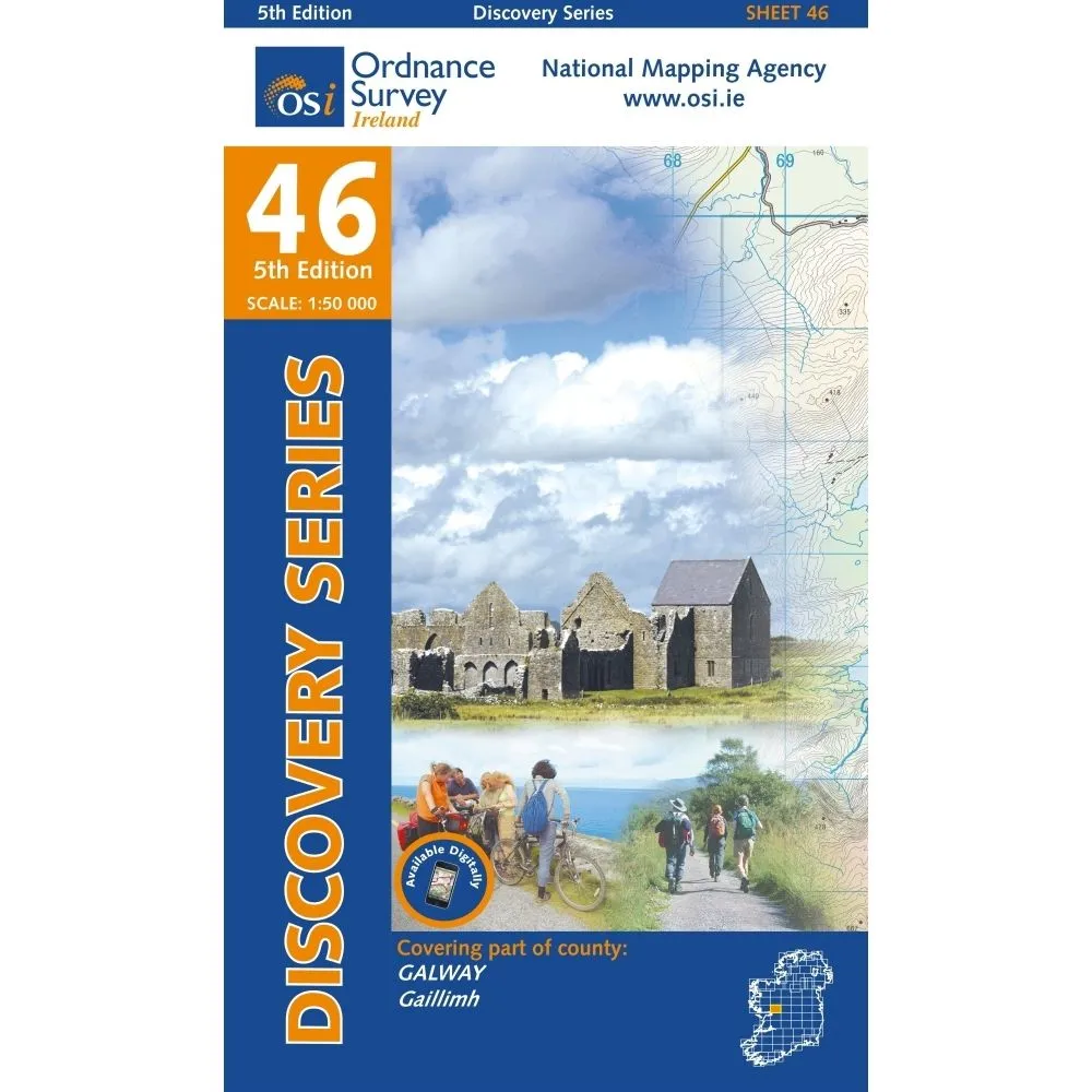 Discovery Series Map - Ordnance Survey Maps OSI
