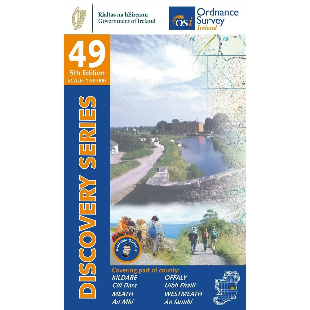 Discovery Series Map - Ordnance Survey Maps OSI