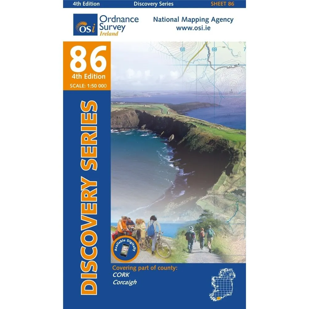 Discovery Series Map - Ordnance Survey Maps OSI