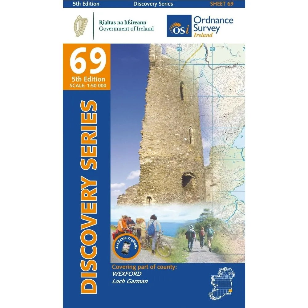 Discovery Series Map - Ordnance Survey Maps OSI