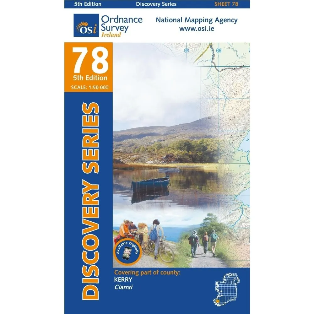 Discovery Series Map - Ordnance Survey Maps OSI
