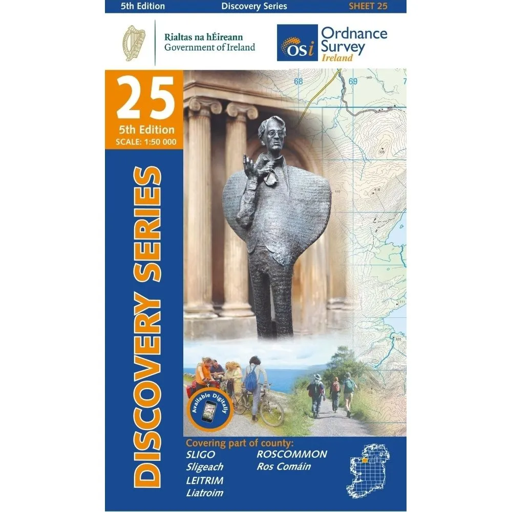 Discovery Series Map - Ordnance Survey Maps OSI