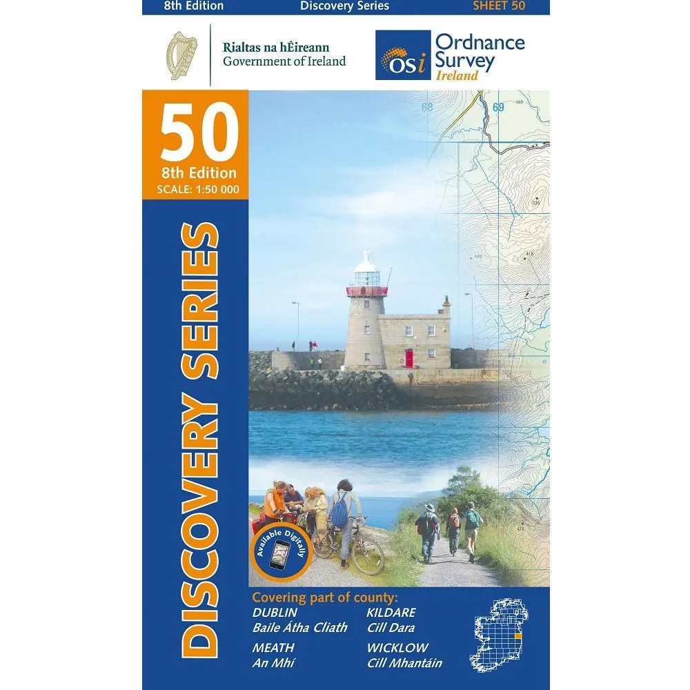 Discovery Series Map - Ordnance Survey Maps OSI