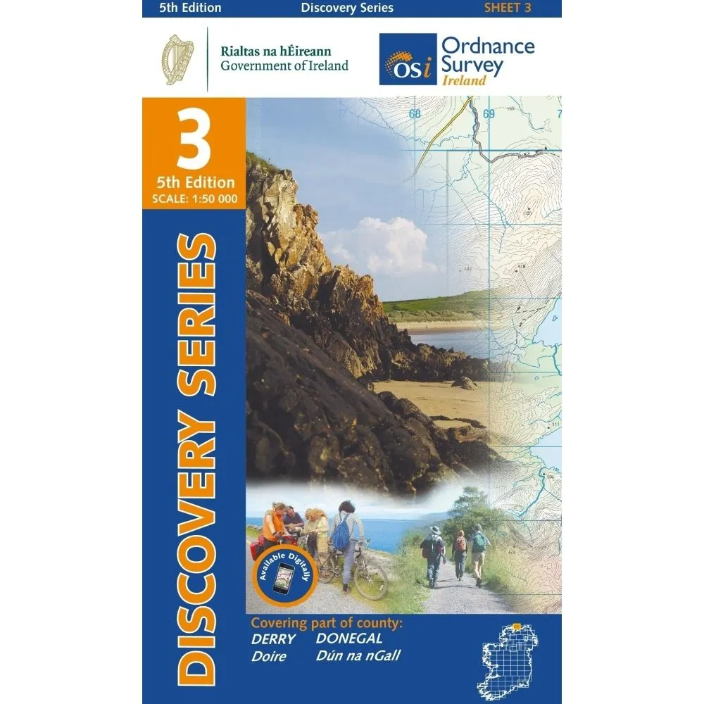 Discovery Series Map - Ordnance Survey Maps OSI