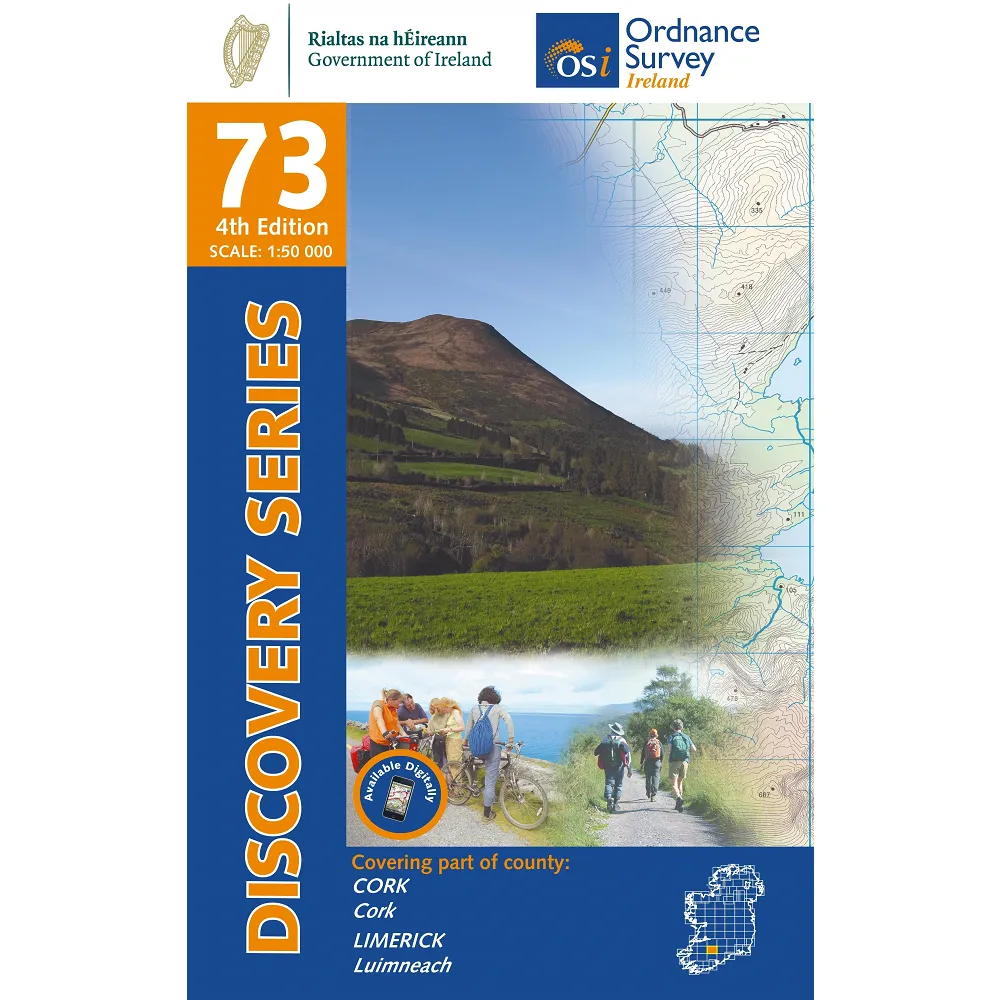 Discovery Series Map - Ordnance Survey Maps OSI