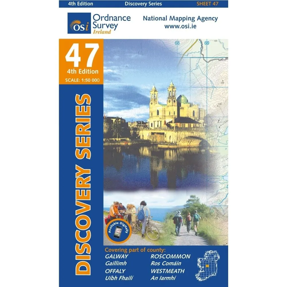 Discovery Series Map - Ordnance Survey Maps OSI