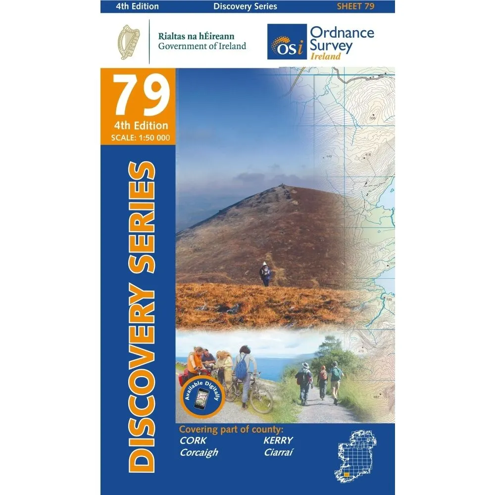 Discovery Series Map - Ordnance Survey Maps OSI