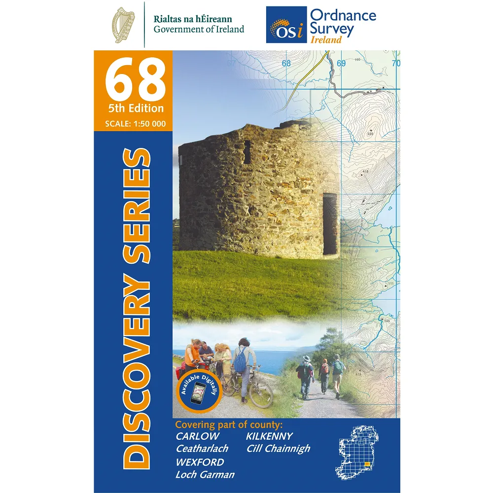 Discovery Series Map - Ordnance Survey Maps OSI