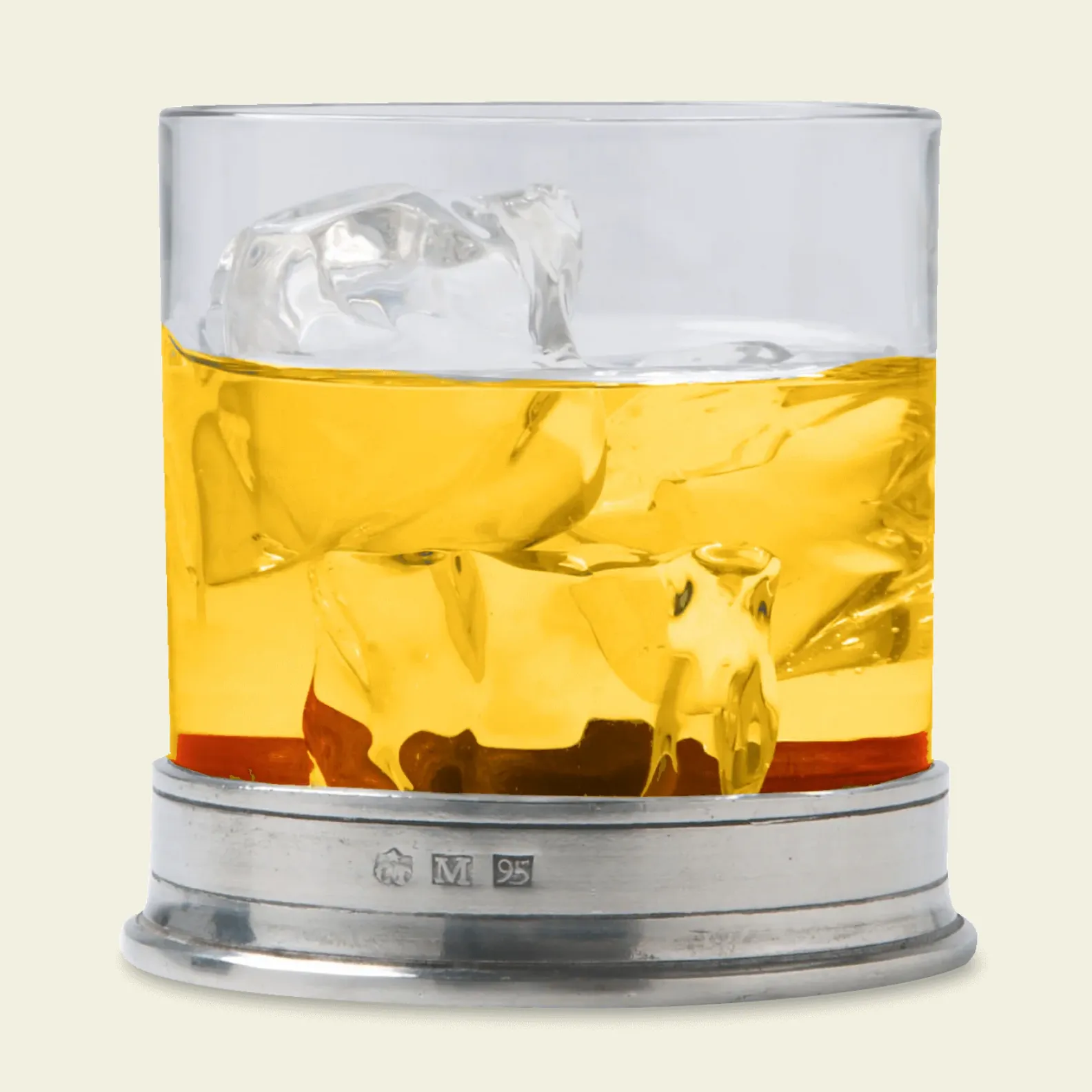 Double old-fashioned glass