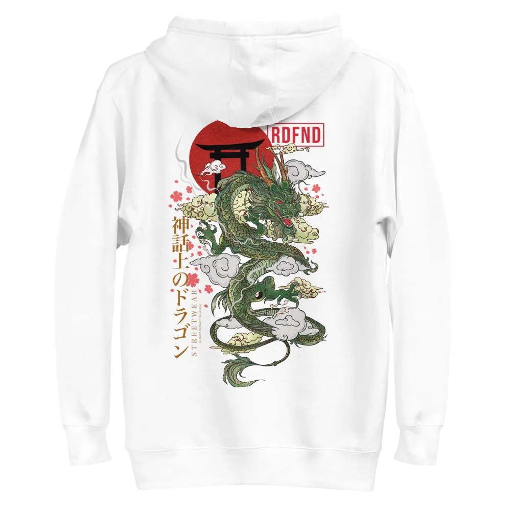 Dragon Hoodie White