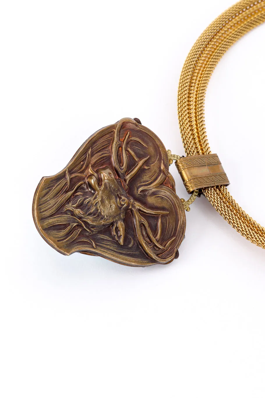Dragonfly Stone Pendant Necklace